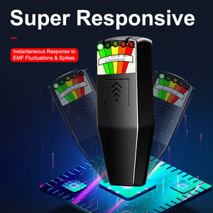 5 LED <span class=keywords><strong>EMF</strong></span> Messgerät Magnetfelddetektor Geisterjagd Paranormales Equipment Tester Zähler K-II LED <span class=keywords><strong>EMF</strong></span> <span class=keywords><strong>Meter</strong></span> - Product Image 3