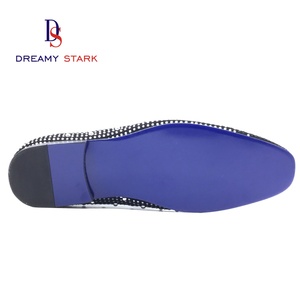 Chaussures Oxford de mariage personnalisées pour hommes en cuir véritable, motif original de haute qualité, design DIY avec perles, caractéristique légère, collection automne - Product Image 6