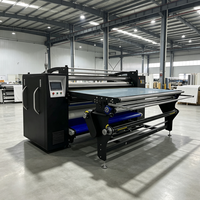 Grande réduction : Machine de presse à chaud à calandre, production directe usine, pour transfert thermique et sublimation sur tissu