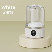 Nouvelle mini machine à laver en plastique alimentée par USB pour sous-vêtements et chaussettes, portable, semi-automatique, tout-en-un, lave-linge et sèche-linge pour la maison
