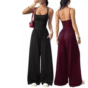 Conjuntos <span class=keywords><strong>de</strong></span> 2 Piezas para Mujer al por Mayor, Camiseta <span class=keywords><strong>de</strong></span> Verano con Cuello Redondo y Pantalones Cortos, Atuendo Informal, <span class=keywords><strong>Ropa</strong></span> <span class=keywords><strong>Deportiva</strong></span> para Yoga - Product Image 3