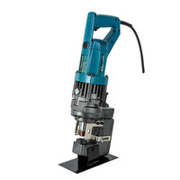 Machine à poinçonner électrique IVA MHP-20 pour acier angulaire et barre en U, perforatrice avec 5 matrices CE ISO9001