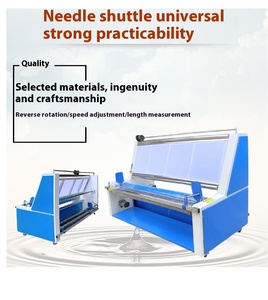 Fabbrica diretta nuovo modello completamente automatico di controllo del tessuto rotolamento macchina nucleo del motore ago navetta tessile macchine di finitura - Product Image 5