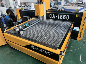 CAMEL CNC <span class=keywords><strong>1530</strong></span>木工機械木製ルーター、真空テーブル付き4軸3D木彫り - Product Image 3