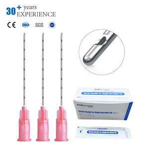 यूनिमास्टर डिस्पोजेबल स्टेराइल 18 ग्राम 21 ग्राम 23 ग्राम 25 ग्राम 27 ग्राम डर्मा फिलर इंजेक्शन ब्लंट टिप माइक्रो कैनुला सुई - Product Image 1