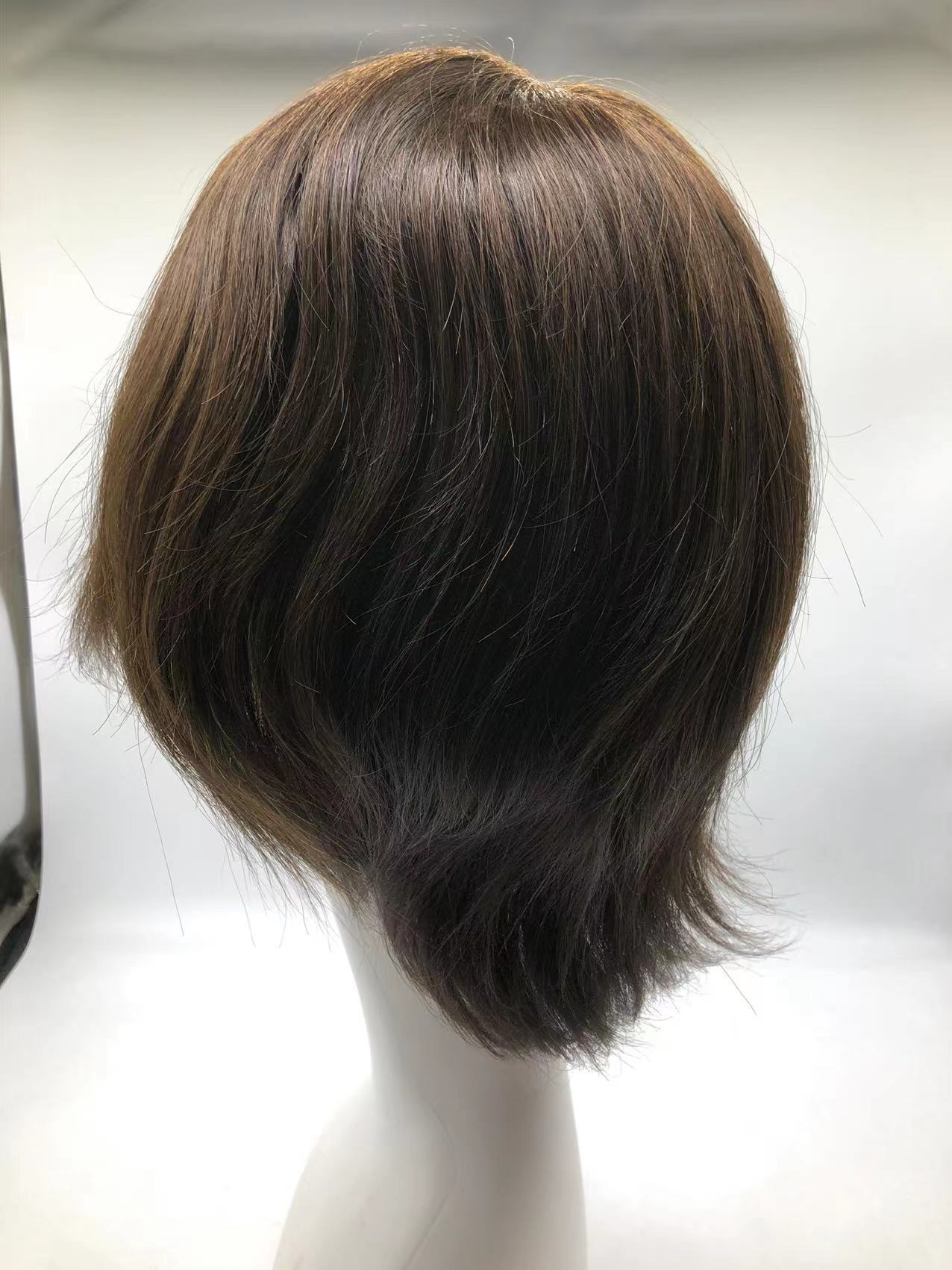 real short human hair wigs for women