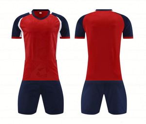 Design Custom logo Football Match Team Uniform Set Quick-drying and Breathable Fitness T-shirt - Product Image 1