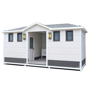 Baño Móvil para Exteriores, Baño Público Ecológico y de Lujo, Baño para Parques y Áreas Escénicas, Material Metálico - Product Image 5