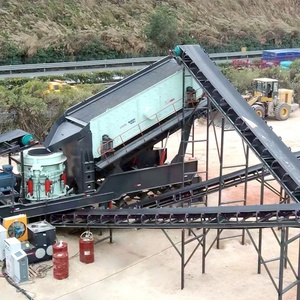 Equipo Profesional para Trituración de Mineral de Hierro, Mineral de Oro y Escoria, Trituradora de Cono Hidráulica Multicilíndrica, Planta de Procesamiento Móvil - Product Image 6