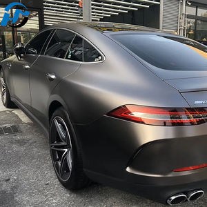 Vinilo Adhesivo para Vehículos de PET TPU Fundido con Autorreparación, 1.52x18M/5x60FT, PPF Color Gris Grafito Metálico Mate Satinado Perlado - Product Image 5