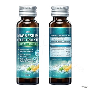 Suplemento <span class=keywords><strong>de</strong></span> Magnesio Líquido Oral <span class=keywords><strong>de</strong></span> Absorción Rápida para Adultos, Ayuda a la Recuperación Muscular e Hidratación Corporal - Product Image 5