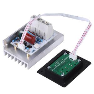 Régulateur de vitesse numérique 10000W 220V AC 80A SCR Régulateur de tension Contrôle de vitesse Gradateur Thermostat - Product Image 4