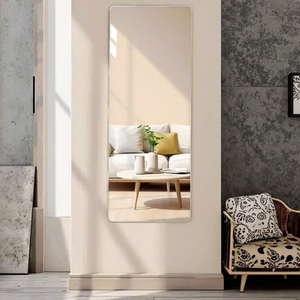 <span class=keywords><strong>Miroir</strong></span> de corps entier rectangulaire JIAYI haute définition en PS souple de 2 mm d'épaisseur, épaisseur personnalisable, moderne et décoratif - Product Image 3