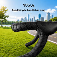 MOTSUV Rennrad-Lenkerband, Kork-Schockabsorbierendes Sport-Lenkerband, EVA-Wrap für gebogene Lenker + 2 Lenkerstopfen, Fahrradzubehör