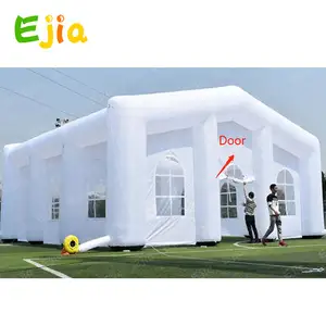 Большая портативная палатка для вечеринок, надувная палатка из ПВХ, для вечеринок на открытом воздухе, с воздуходувкой