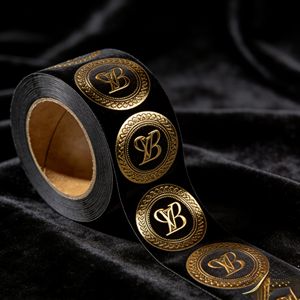 สติกเกอร์กันน้ำลายทองนูน - สติกเกอร์เครื่องสำอางหรูหราติดทนนาน - Product Image 5