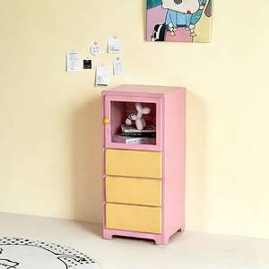 Meuble de rangement de style industriel coloré, buffet rectangulaire de 900 mm, type sur pied, organisateur multifonctionnel et polyvalent pour la maison - Product Image 3