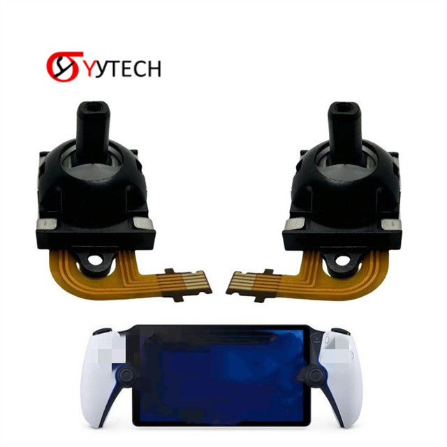 SYYTECH New Controller 3D Analog Hall Electromagnetic Joystick for PS5 Playstation Portal Hall Joystick Repair Game Accessories