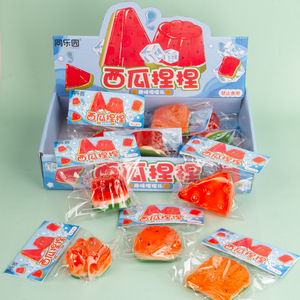 ของเล่นบีบคลายเครียดรูปผลไม้แตงโม TPR คุณภาพสูง ยืดหยุ่นได้ บีบแล้วคืนรูปช้าๆ ของขวัญส่งเสริมการขายสำหรับเด็กและผู้ใหญ่ - Product Image 6