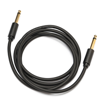 Câble audio pour guitare plaqué or 3,5 mm, haute flexibilité, 1,5 m/longueur personnalisée pour projecteur HDTV, haut-parleur, microphone, lecteur DVD