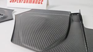 Kit de garnitures en fibre de <span class=keywords><strong>carbone</strong></span> 3K mat pré-imprégné pour capot moteur sec M3 M4 pour BMW RHD, état neuf - Product Image 6