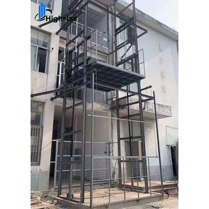 हाइड्रोलिक दीवार घुड़सवार गाइड रेल कार्गो लिफ्ट गोदाम फ्रेट लिफ्ट माल ढुलाई 300 किलोग्राम-6000 किलोग्राम 5 मीटर 8 मीटर 15 मीटर - Product Image 3