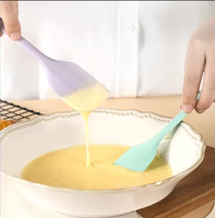 Ensemble de spatules en silicone blanc de qualité alimentaire, antiadhésives, résistantes à la chaleur, pour la cuisson, la pâtisserie, le mélange, outils de cuisson
