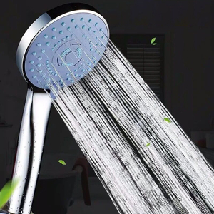<span class=keywords><strong>Soffione</strong></span> <span class=keywords><strong>Doccia</strong></span> Antico di Design, Grande <span class=keywords><strong>e</strong></span> Multifunzionale, in Metallo Ionico, Nero, ad Alta Pressione per Bagno - Product Image 6