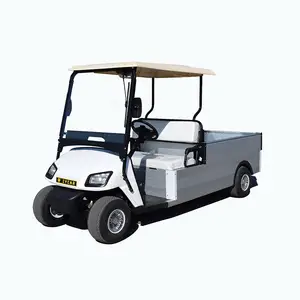 Eléctrica carros de golf con la carga cajas para las explotaciones agrícolas y hoteles