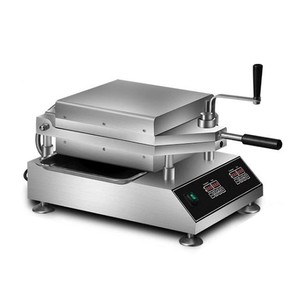 Gran oferta, máquina de panqueques de sándwich pequeño de acero inoxidable para el hogar y máquina eléctrica para hacer gofres de Bélgica - Product Image 1