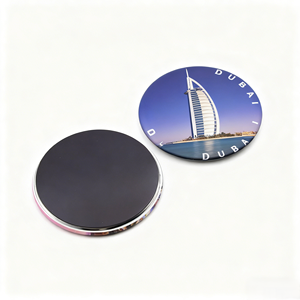 Custom Graphic City Architecture Souvenir Refrigerator Decor Gift Wholesale Metal <b>Fridge</b> Magnet - Product Image 6