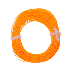 Fil de pêche à la mouche flottant en nylon WF, ligne principale flottante de couleur orange, 85 pieds avec 1 boucle apparente - Product Image 3