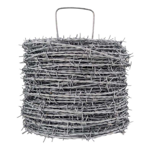 Rollo de Alambre de Púas Galvanizado, Alambre de Púas de Acero Inoxidable para Cercas, Cuerda de Púas Antiescalada, Rollo de Cuerda de Púas de Alta Calidad - Product Image 2