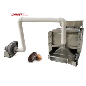 High Quality Electric Cacao Bean Skin Removal Cocoa Bean Peeling Machine