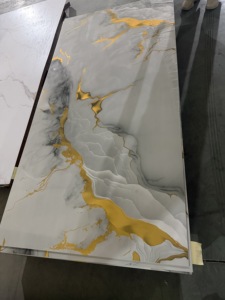 Panel de <span class=keywords><strong>Pared</strong></span> Decorativo para Interiores y Exteriores, PVC 3D, para Decoración de Salas de Reuniones, Impermeable y Resistente al Fuego - Product Image 3