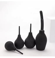 En gros Système de douche rectale à grande capacité avec seringue à boule pour lavement, embout de nettoyage anal, bouchon et jouet pour adulte pour le nettoyage du côlon