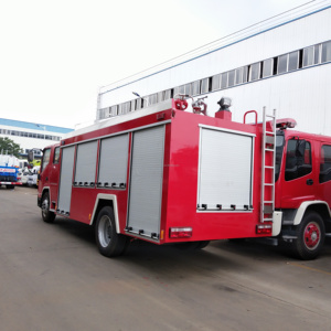 Camion de pompiers JAC 5CBM avec réservoir d'eau et 0,5CBM de mousse, 4x2, pour les opérations de sauvetage incendie, les accidents routiers et les interventions d'urgence municipales - Product Image 4