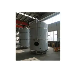 Grand réservoir de stockage pour le lait extérieur du réservoir de silo