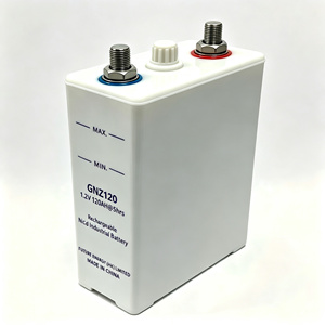 KPM120 IEC60623แบตเตอรี่อัลคาไลน์นิกเกิลแคดเมียม (NiCd) 120AH 1.2V แบบชาร์จไฟได้ GNZ120ปานกลาง - Product Image 3