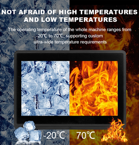 300 500 800 1000 Nits 7 10 pouces 16:9 1024*600 10 points écran tactile capacitif industriel écran tactile moniteur HDM I VGA USB - Product Image 4