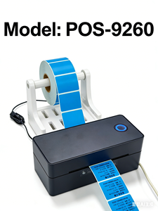 Imprimante d'étiquettes d'expédition thermique haute vitesse ZJ 9260 pour l'impression <span class=keywords><strong>de</strong></span> bordereaux <span class=keywords><strong>DHL</strong></span> UPS 4x6, interface USB, 203 dpi, 160 mm/s, en stock - Product Image 5