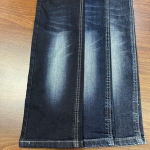 Tela vaquera elástica de algodón Lizhi XH6011W 76*47/8OA+8 SlubX10/70+75, azul oscuro y gris, para niños, rollo de tela de invierno - Product Image 1