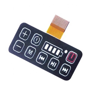 Nhà máy tùy chỉnh thiết kế độc đáo Silicone cao su nút bàn phím Silicone màng chuyển đổi - Product Image 4