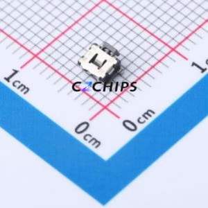 EVQP3401K Tactile Switch SMD,3.5x3.6mm Switch Single Pole Single Throw Rectangle Button 2.2N Horizontal Mount - Product Image 1