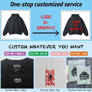 Venta al por mayor de peso pesado en blanco liso de talla grande Sudadera con capucha de lana 420gsm jerséis unisex personalizado bordado Impresión logotipo sudaderas con capucha de los hombres - Product Image 6