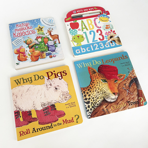 Fábrica personalizada niños libros fácil <span class=keywords><strong>lectura</strong></span> tablero impresión de libros - Product Image 3
