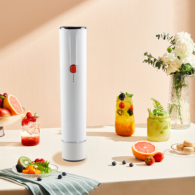 Automatic Vacuum Sealer Food Saver, Mini Portable Cordless Vacuum Sealer for Food Storage - USB Powered