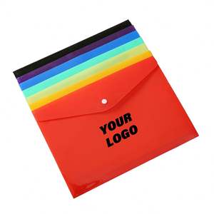 Sobres de Plástico Transparente de Buena Calidad, Bolsas de Archivo Transparentes A5, Organizadores de Documentos con Botón a Presión - Product Image 2