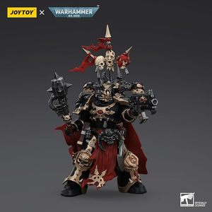 Figura de Acción JOYTOY Warhammer 40K Chaos Space Marines Black Legion Chosen Champion con Bolter y <span class=keywords><strong>Power</strong></span> Maul Escala 1/18 - Product Image 5