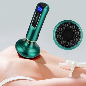 Handheld Stainless Steel Body Gua Sha Heating Therapy <b>Instrument</b> <b>Electric</b> Scraping Vacuum Cupping Massager - Product Image 6